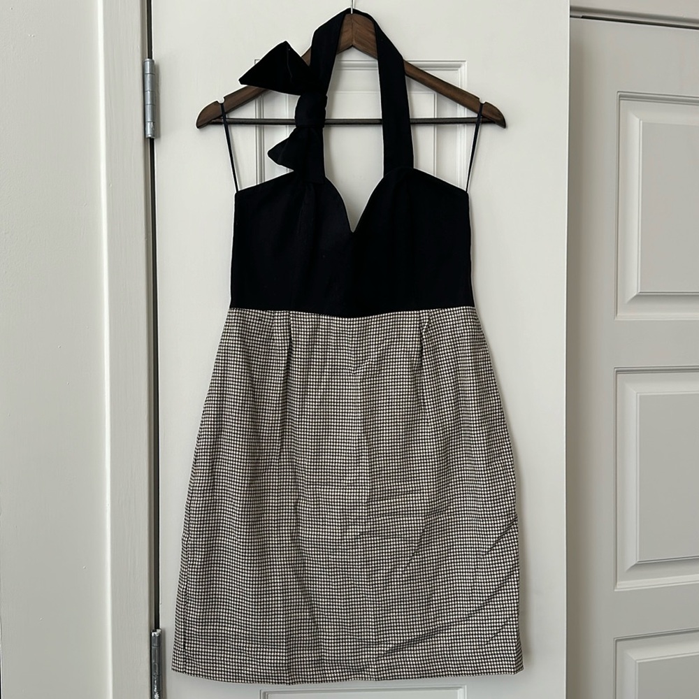 Leona Houndstooth Dress Size 8